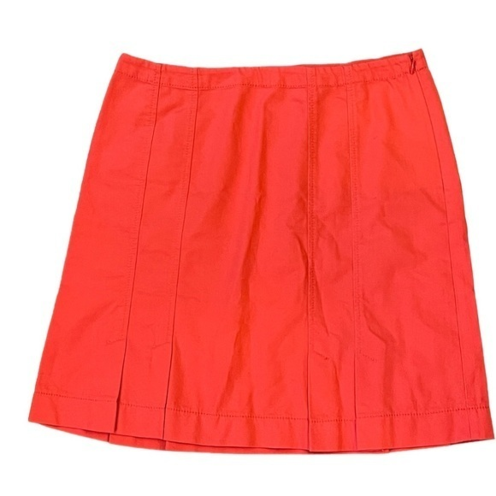 Ann Taylor Skirt Pink Raspberry Pleated‎ Classic Twirl Midi Womens 10